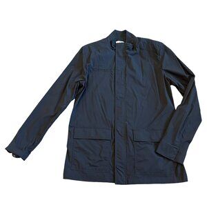 Anatomie Tanzania Jacket Safari Black Zip-Down Travel Windbreaker Large Men's